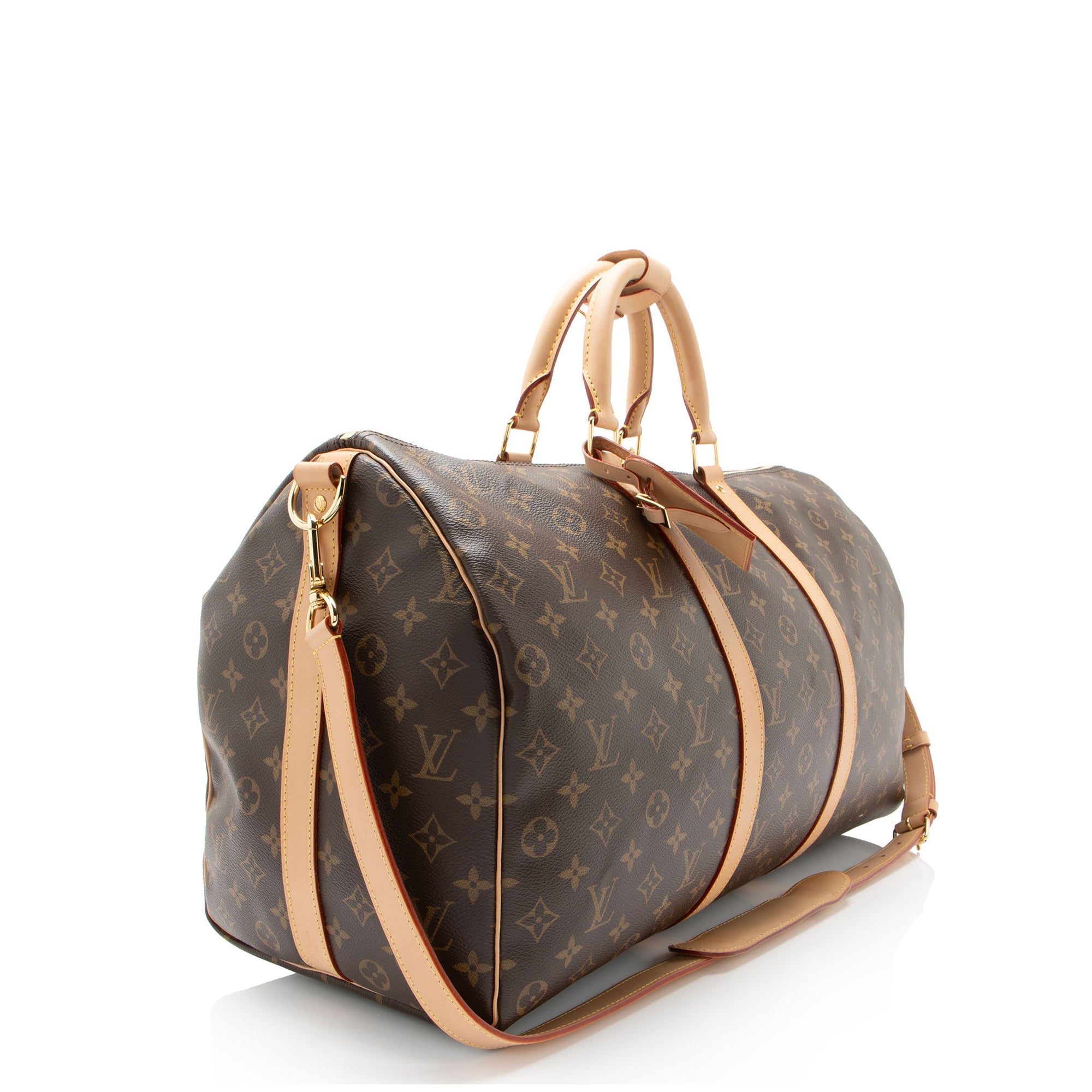 Louis Vuitton Monogram Canvas Keepall Bandouliere 50 Duffle