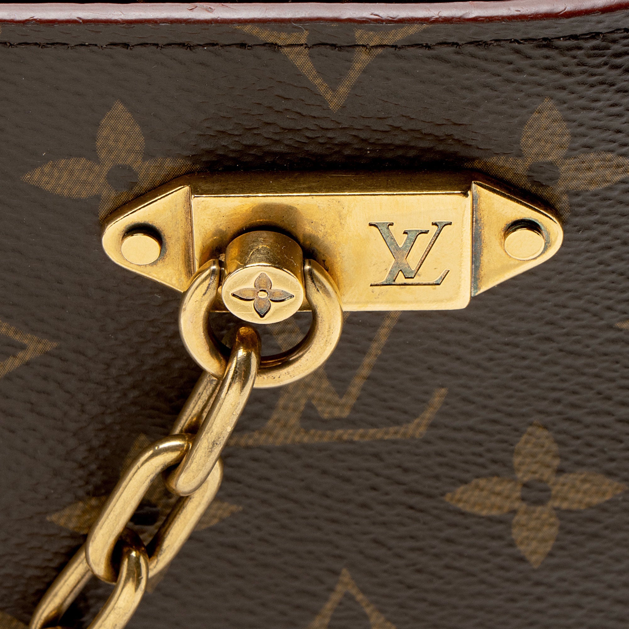 Louis Vuitton Monogram Canvas Legacy Chain Clutch