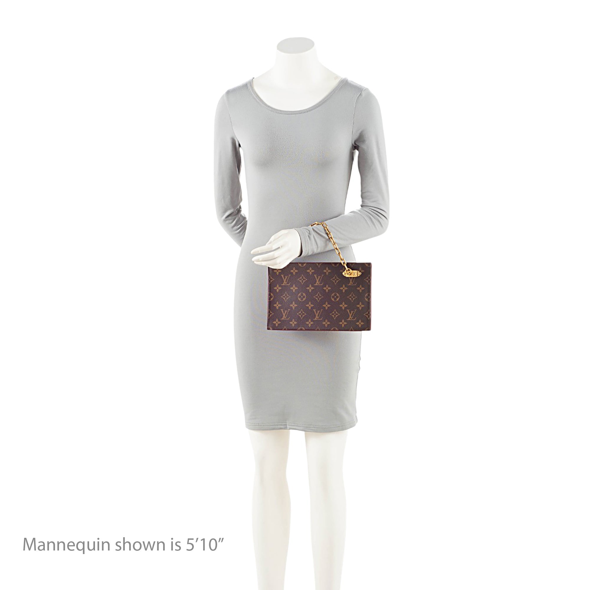 Louis Vuitton Monogram Canvas Legacy Chain Clutch