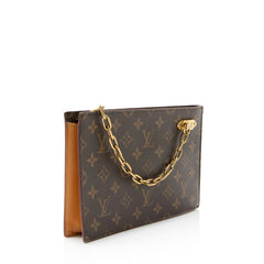 Louis Vuitton Monogram Canvas Legacy Chain Clutch