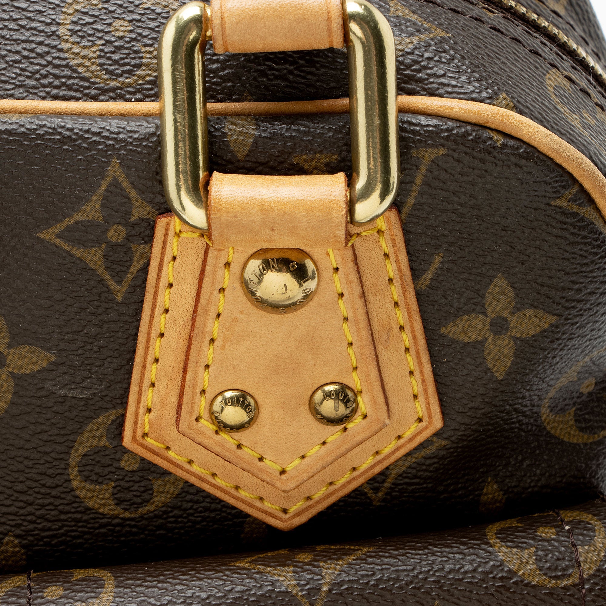 Louis Vuitton Monogram Canvas Manhattan PM Satchel