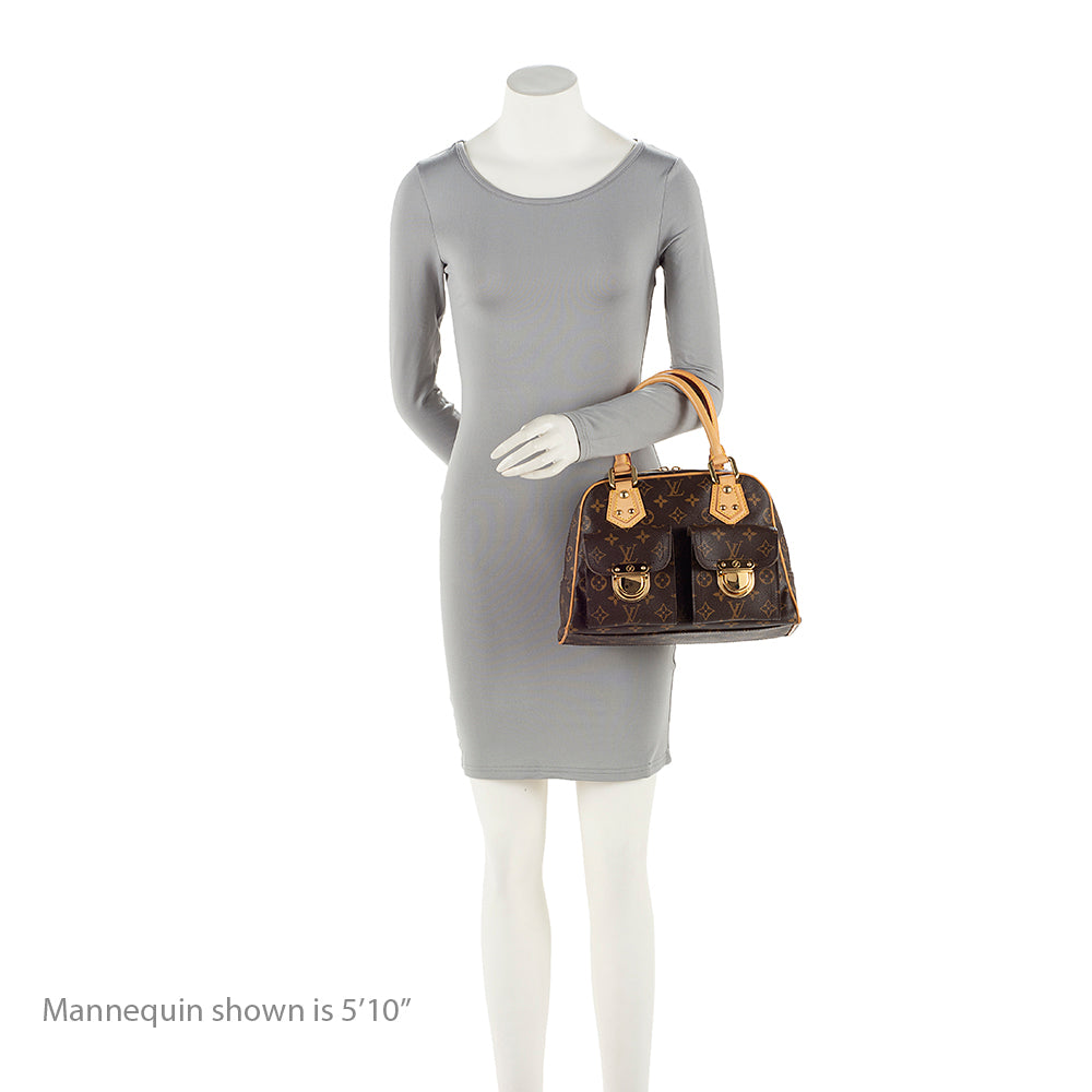 Louis Vuitton Monogram Canvas Manhattan PM Satchel