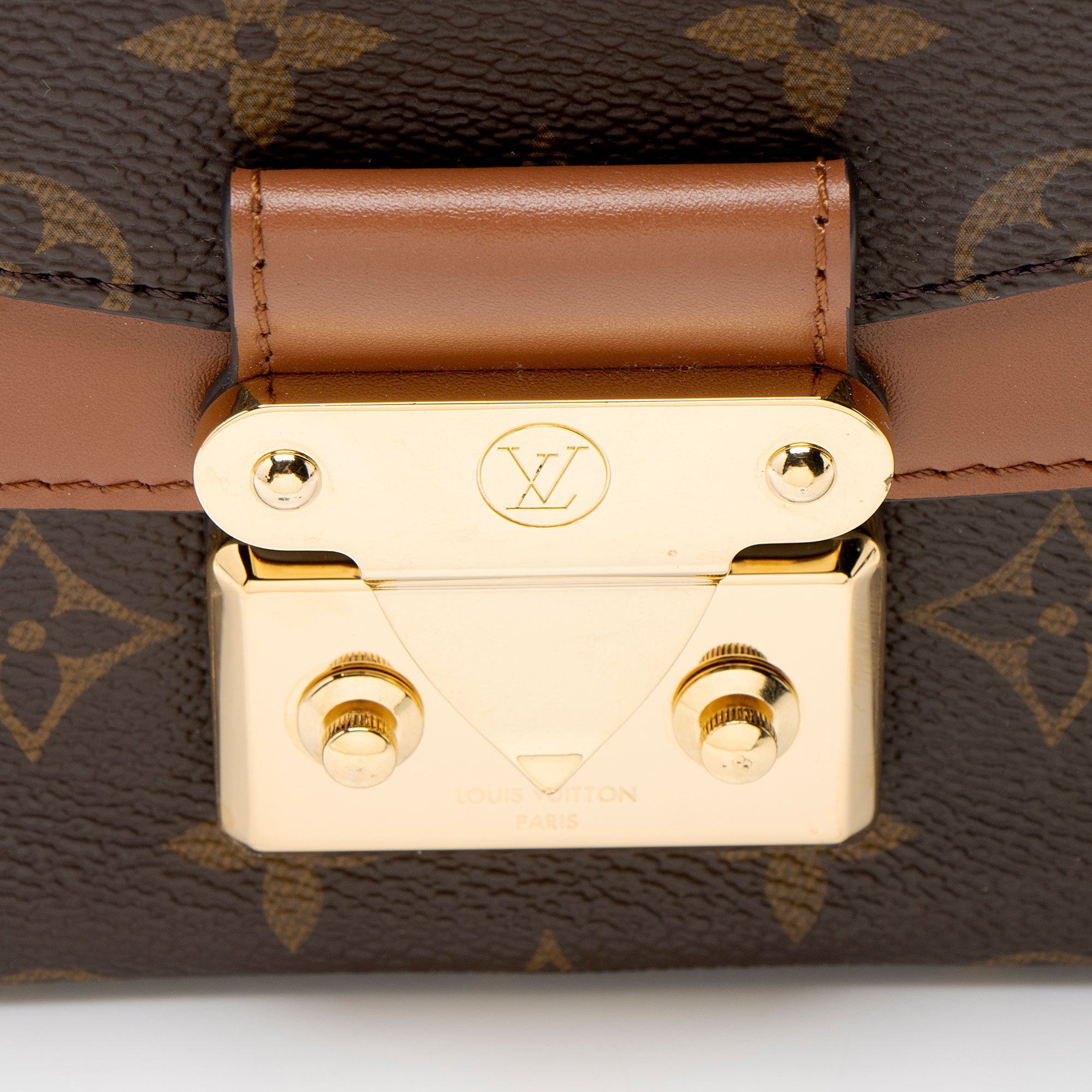 Louis Vuitton Monogram Canvas Marceau Chain Shoulder Bag
