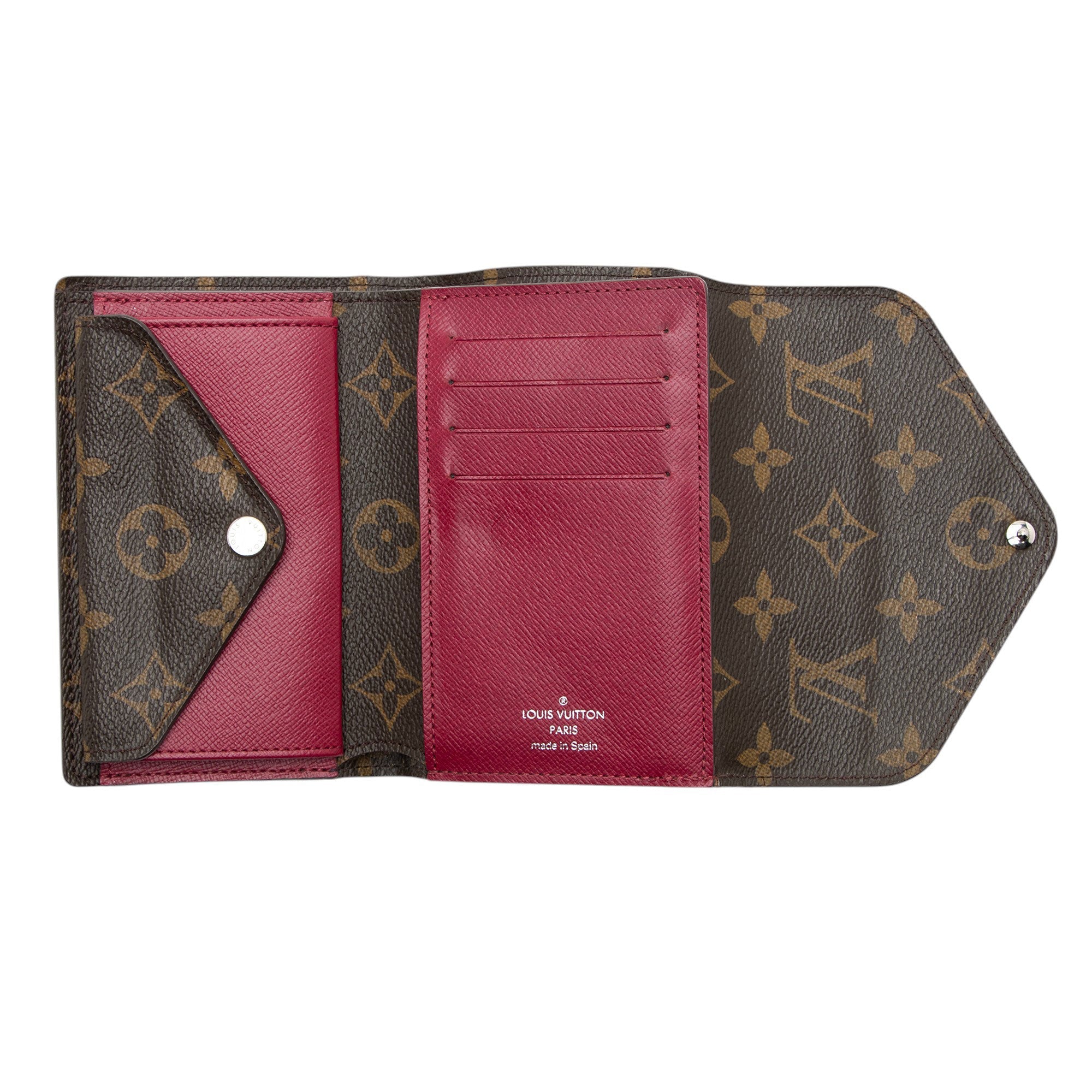 Louis Vuitton Monogram Canvas Marie-Lou Compact Wallet