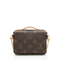 Louis Vuitton Monogram Canvas Micro Metis Shoulder Bag