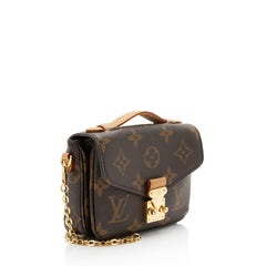 Louis Vuitton Monogram Canvas Micro Metis Shoulder Bag