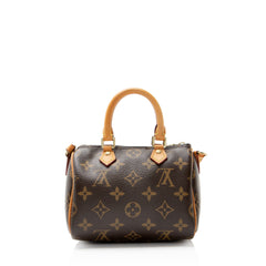 Louis Vuitton Monogram Canvas Nano Speedy Satchel