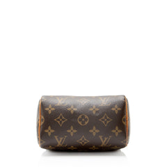 Louis Vuitton Monogram Canvas Nano Speedy Satchel