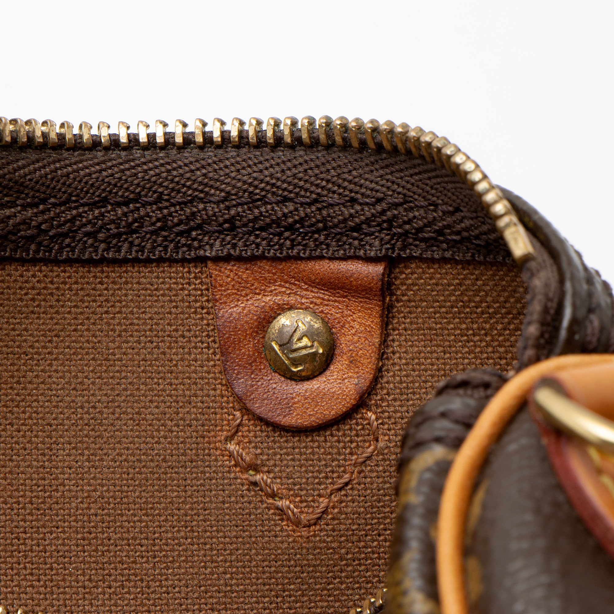 Louis Vuitton Monogram Canvas Nano Speedy Satchel