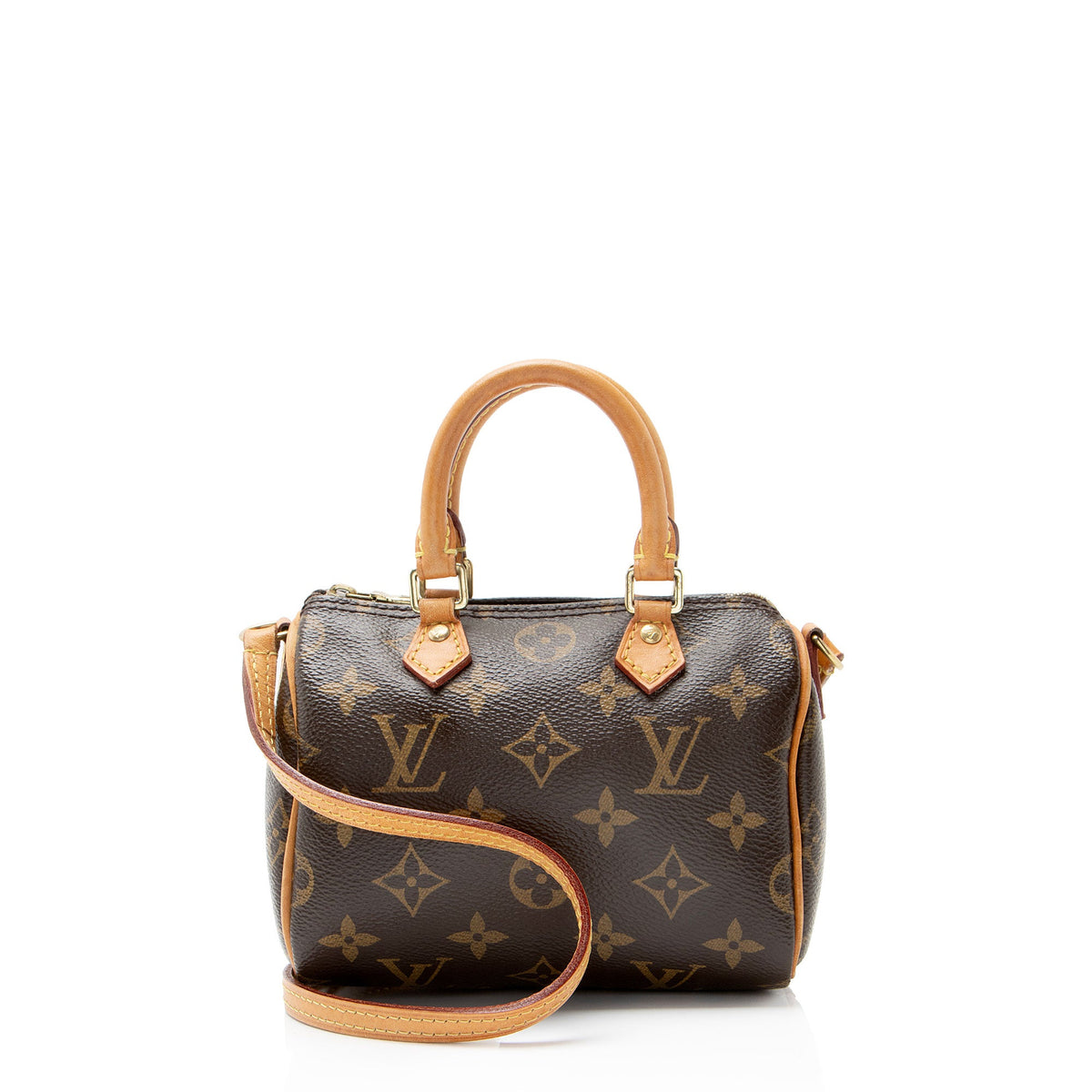 Louis Vuitton Monogram Canvas Nano Speedy Satchel