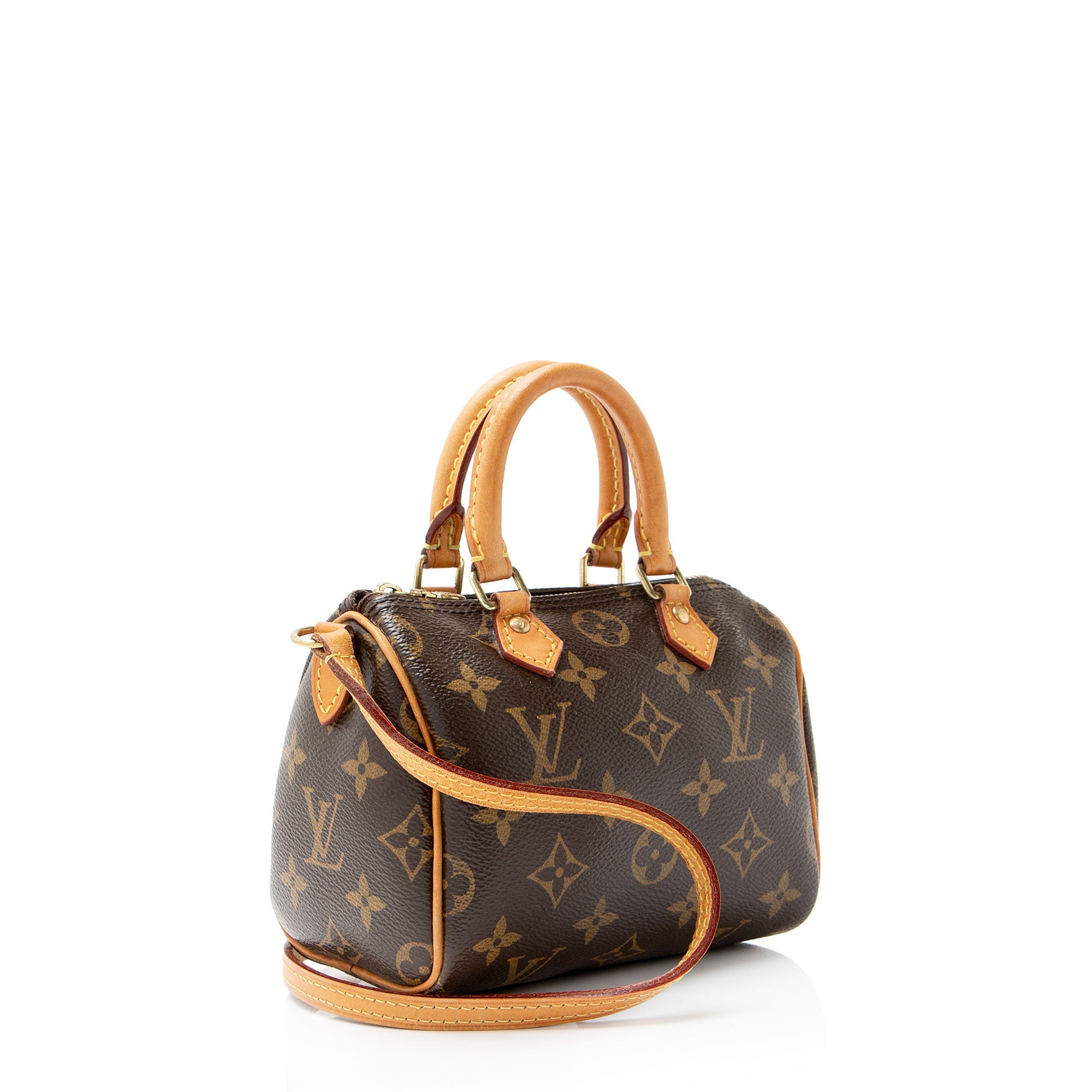Louis Vuitton Monogram Canvas Nano Speedy Satchel