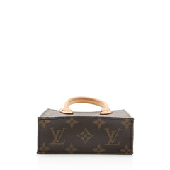 Louis Vuitton Monogram Canvas Petit Sac Plat Shoulder Bag