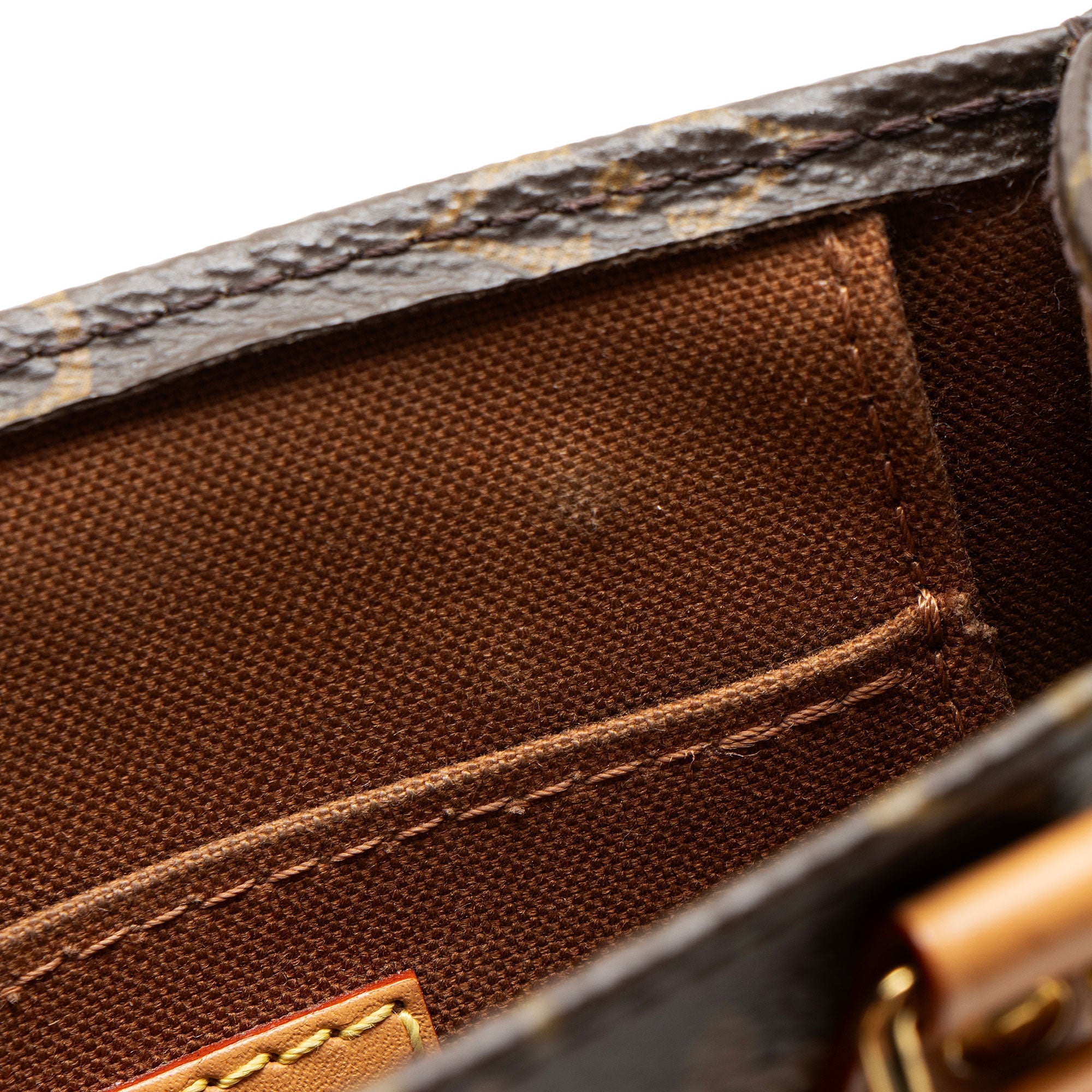 Louis Vuitton Monogram Canvas Petit Sac Plat Shoulder Bag