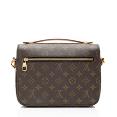 Louis Vuitton Monogram Canvas Pochette Metis Shoulder Bag
