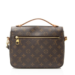 Louis Vuitton Monogram Canvas Pochette Metis Shoulder Bag