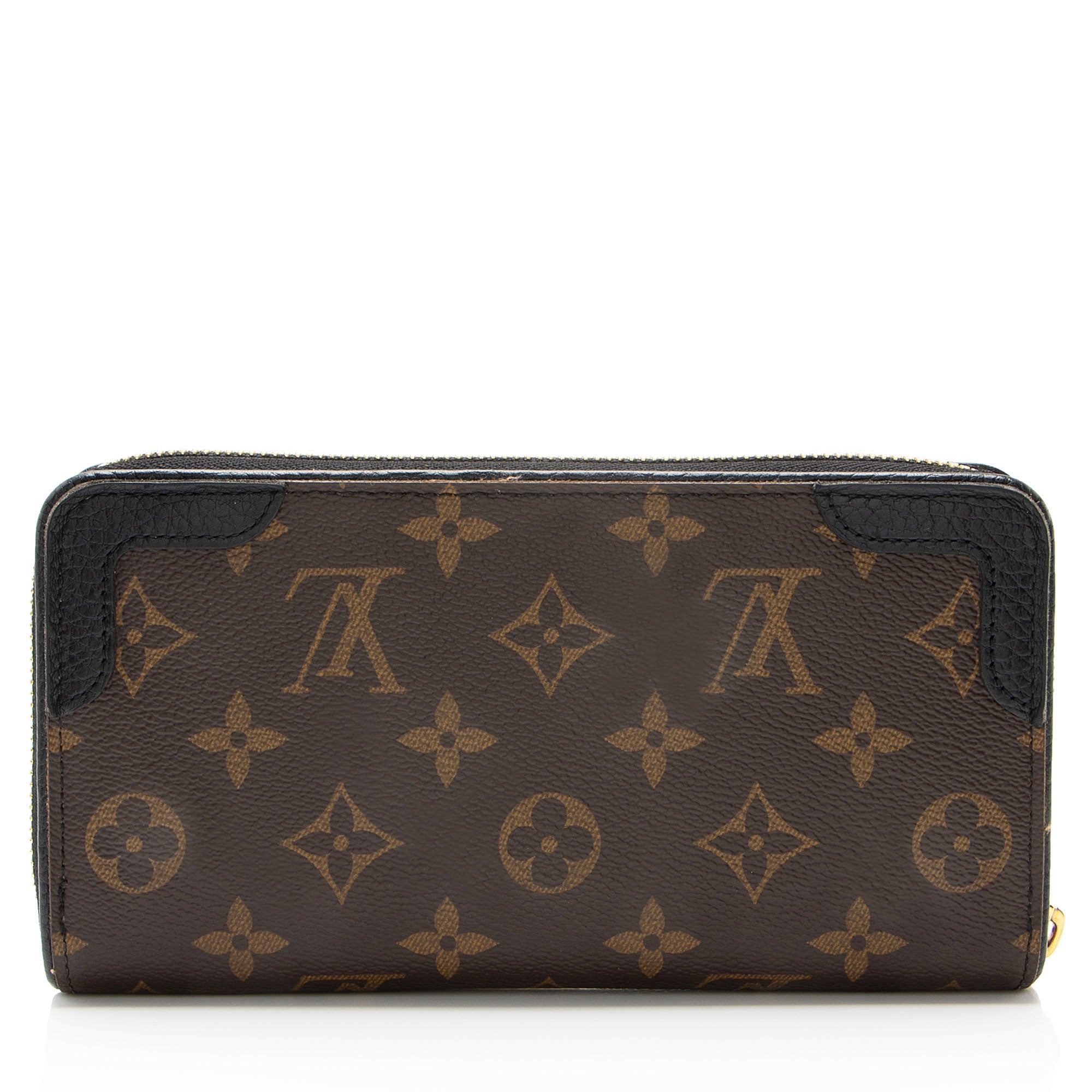 Louis Vuitton Monogram Canvas Retiro Zippy Wallet