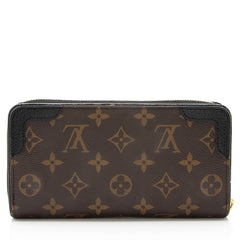 Louis Vuitton Monogram Canvas Retiro Zippy Wallet