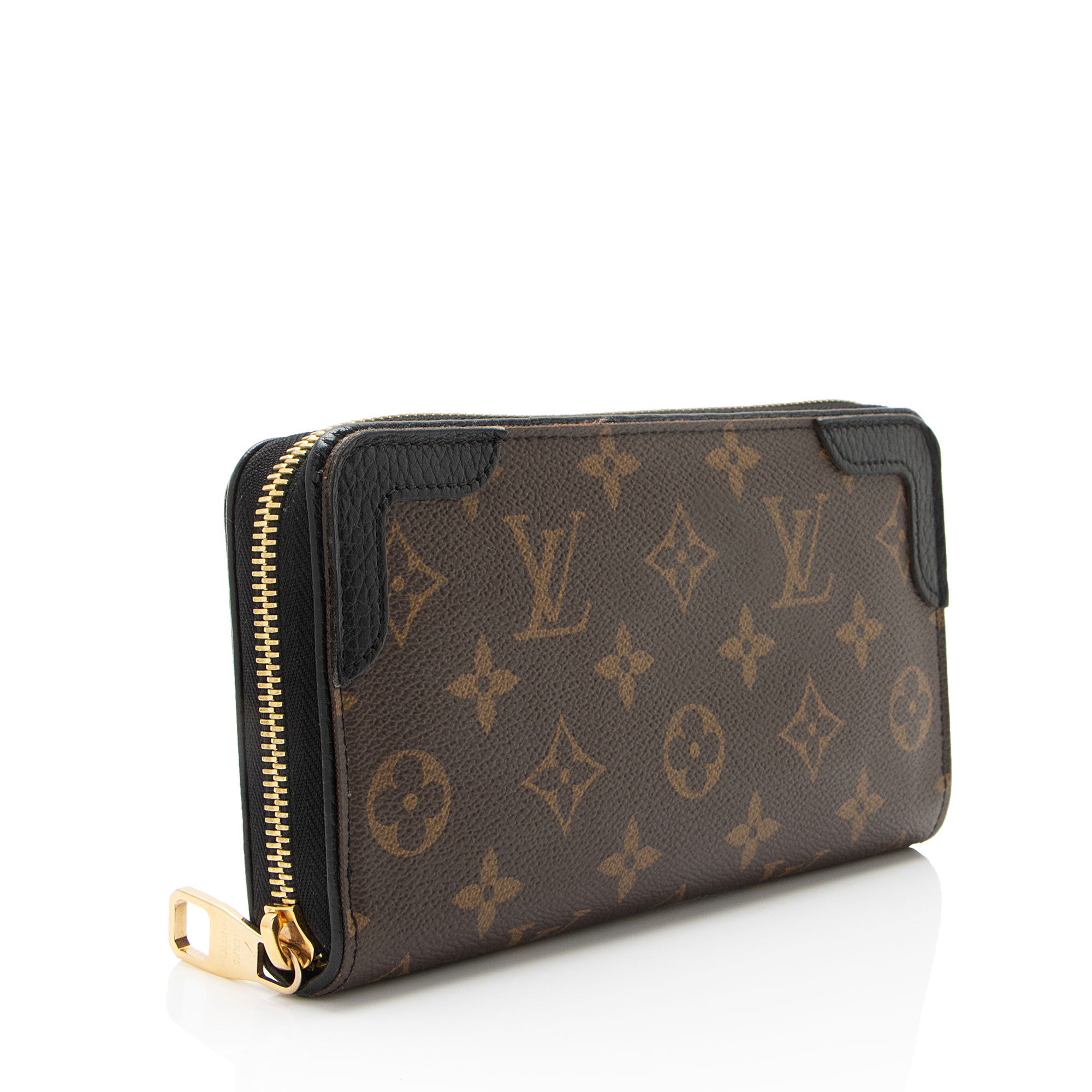 Louis Vuitton Monogram Canvas Retiro Zippy Wallet