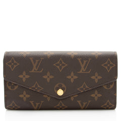 Louis Vuitton Monogram Canvas Sarah Wallet