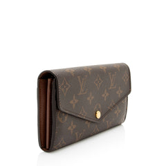 Louis Vuitton Monogram Canvas Sarah Wallet