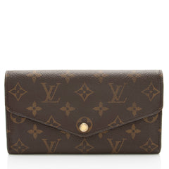 Louis Vuitton Monogram Canvas Sarah Wallet