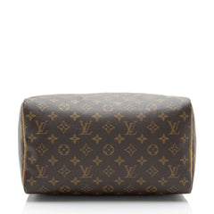 Louis Vuitton Monogram Canvas Speedy 30 Satchel