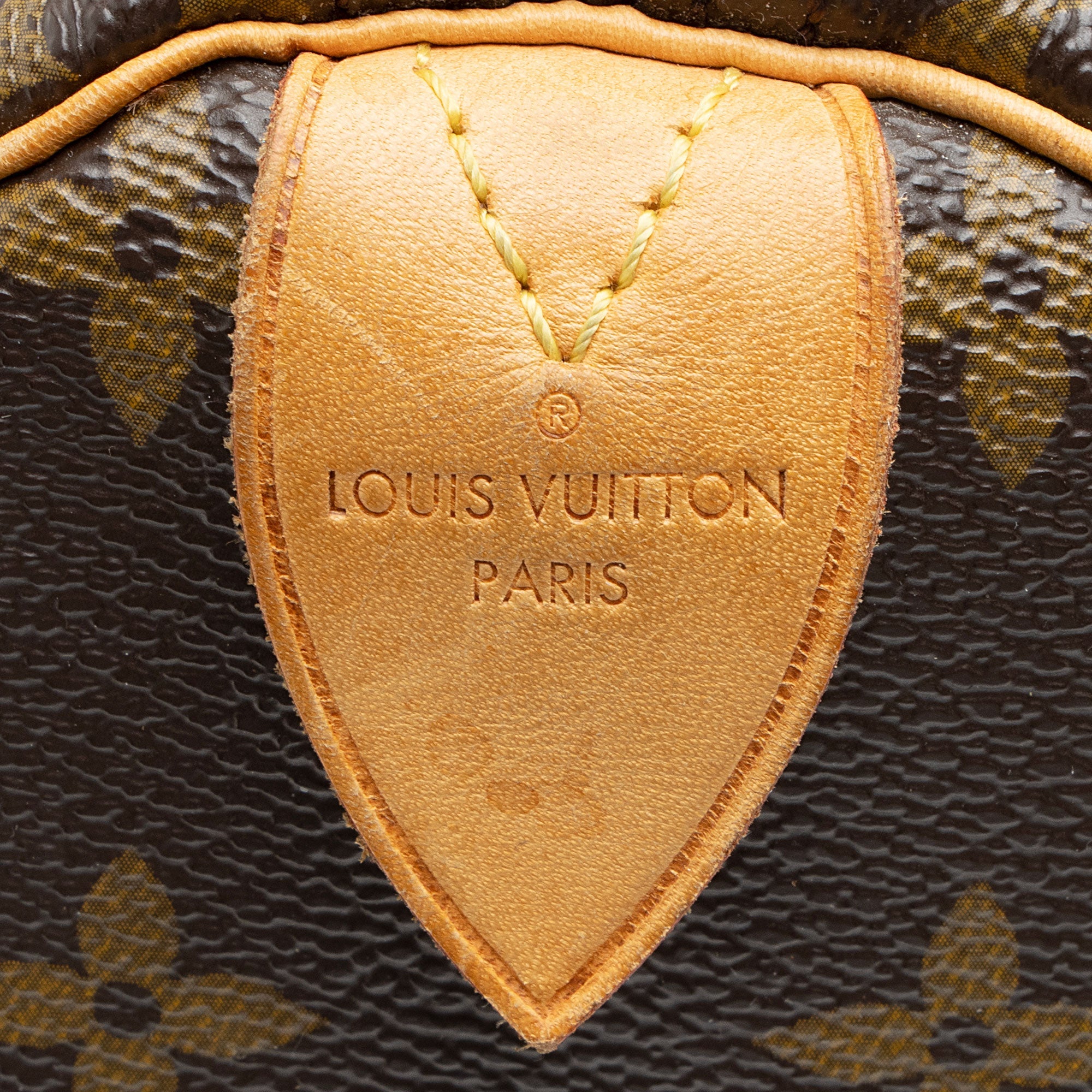 Louis Vuitton Monogram Canvas Speedy 30 Satchel