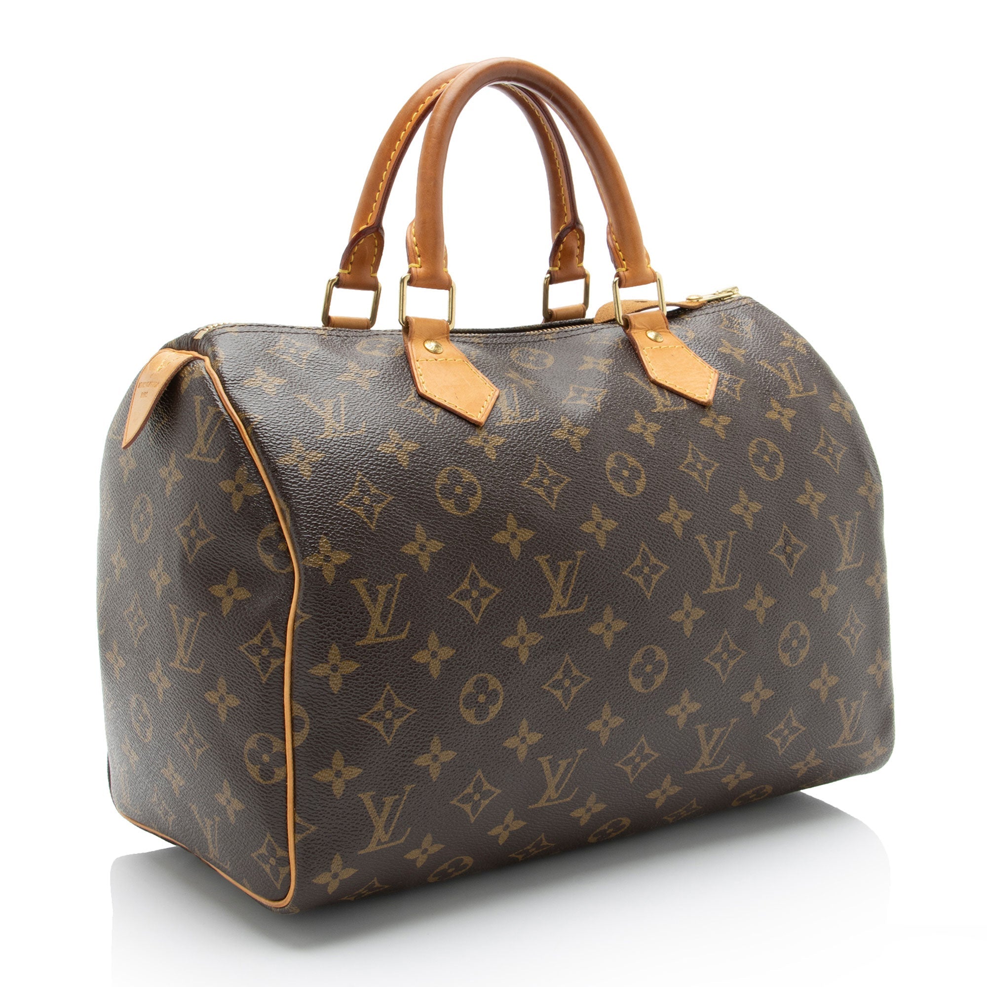 Louis Vuitton Monogram Canvas Speedy 30 Satchel