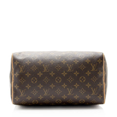 Louis Vuitton Monogram Canvas Speedy 30 Satchel