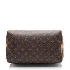 Louis Vuitton Monogram Canvas Speedy Bandouliere 30 Satchel