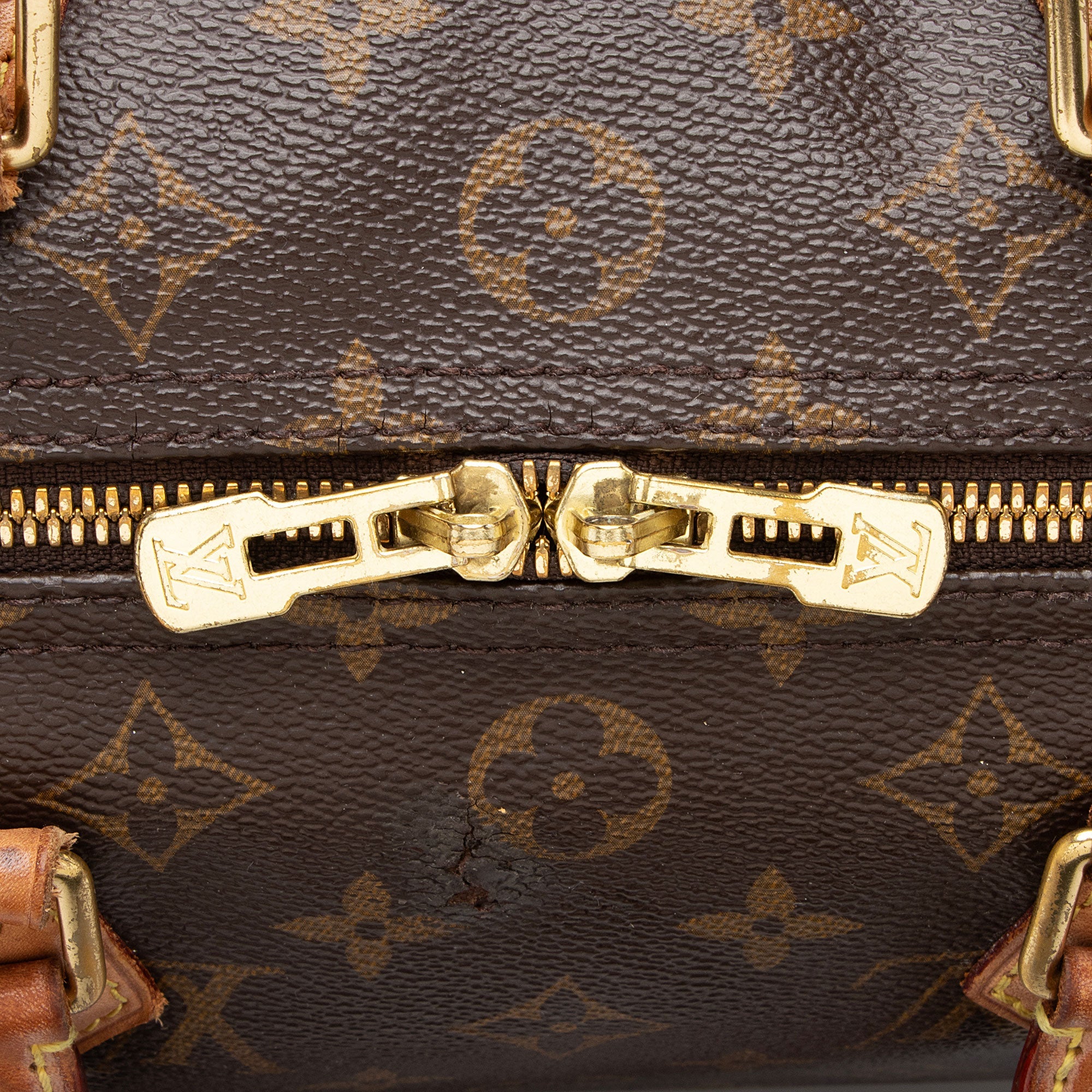 Louis Vuitton Monogram Canvas Speedy Bandouliere 30 Satchel