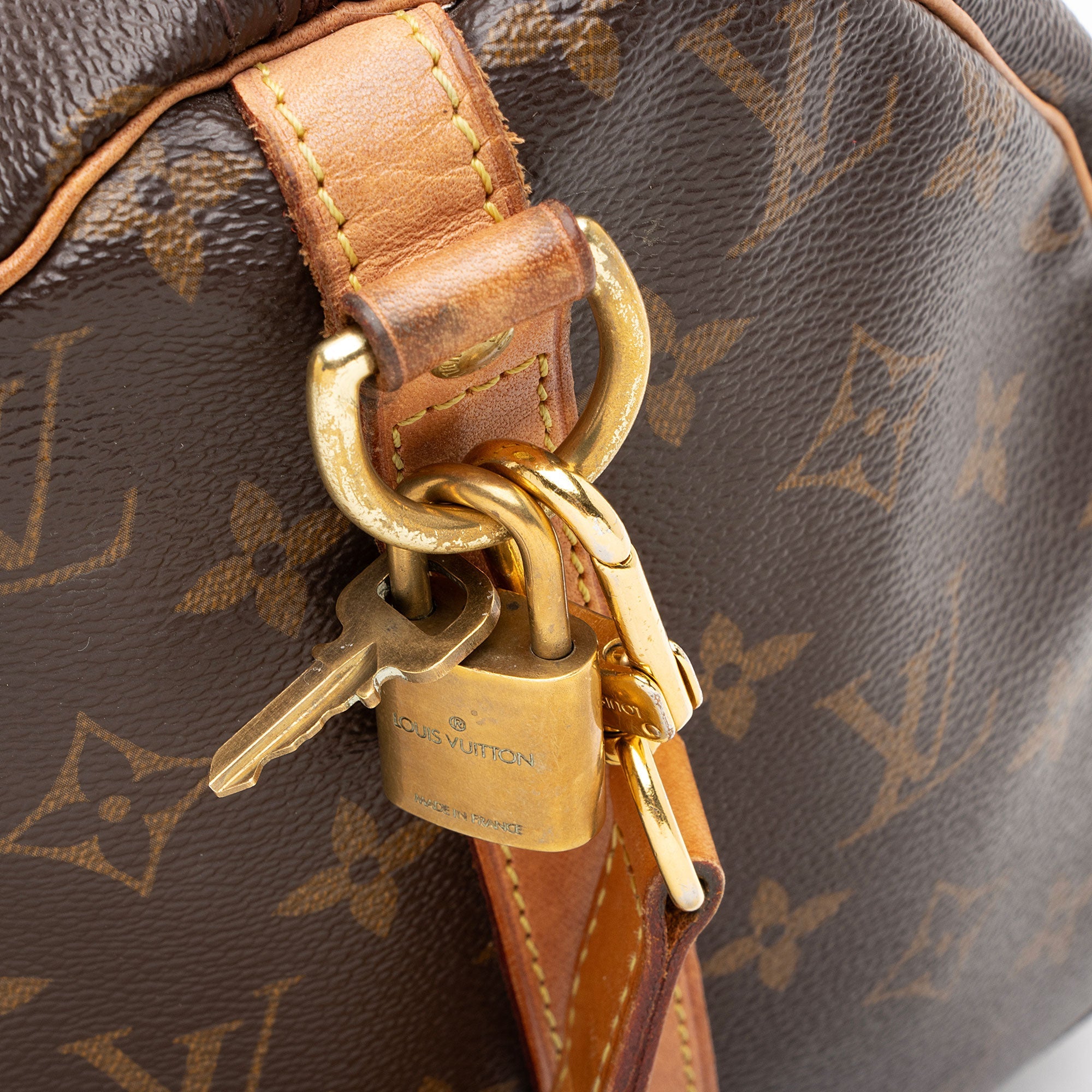 Louis Vuitton Monogram Canvas Speedy Bandouliere 30 Satchel