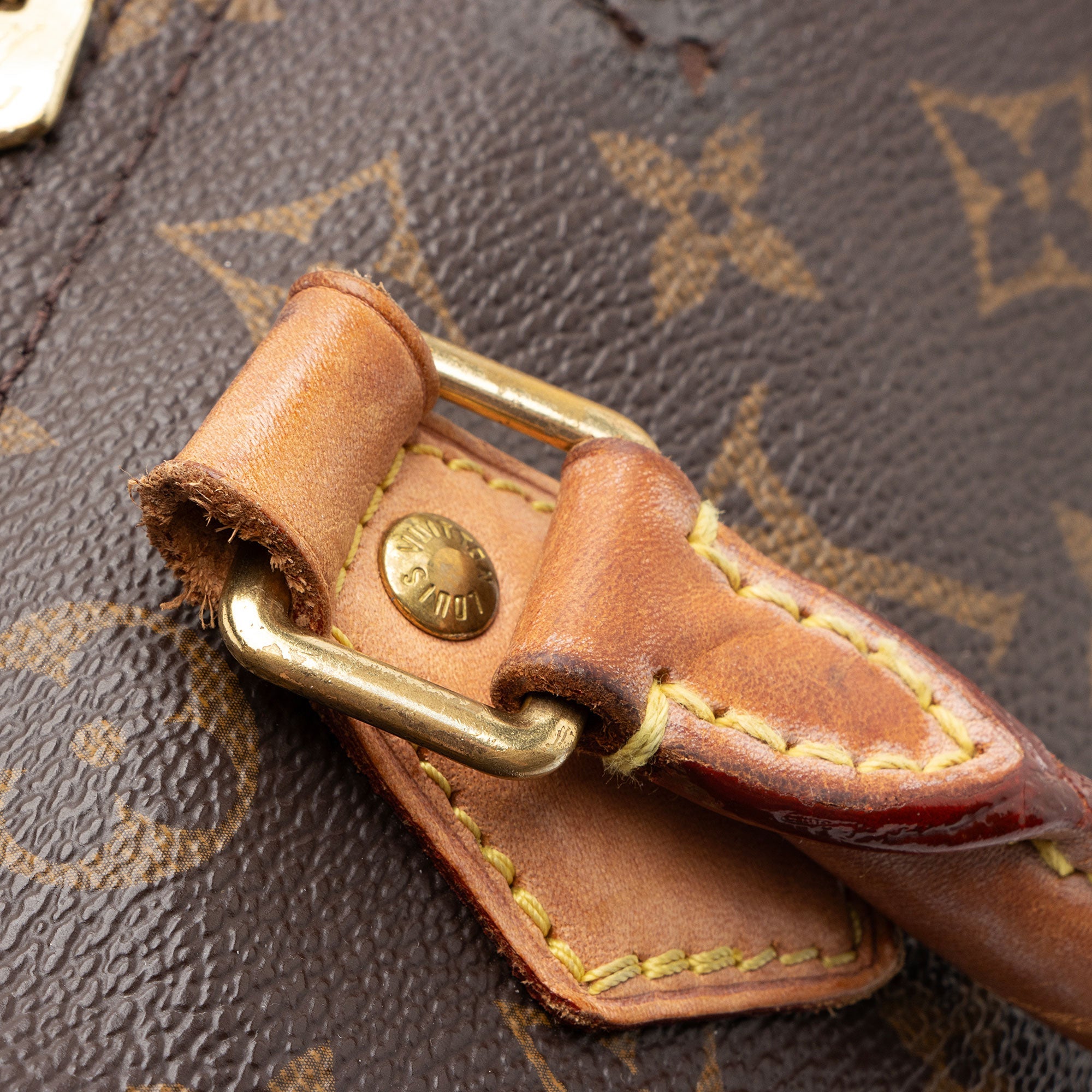Louis Vuitton Monogram Canvas Speedy Bandouliere 30 Satchel