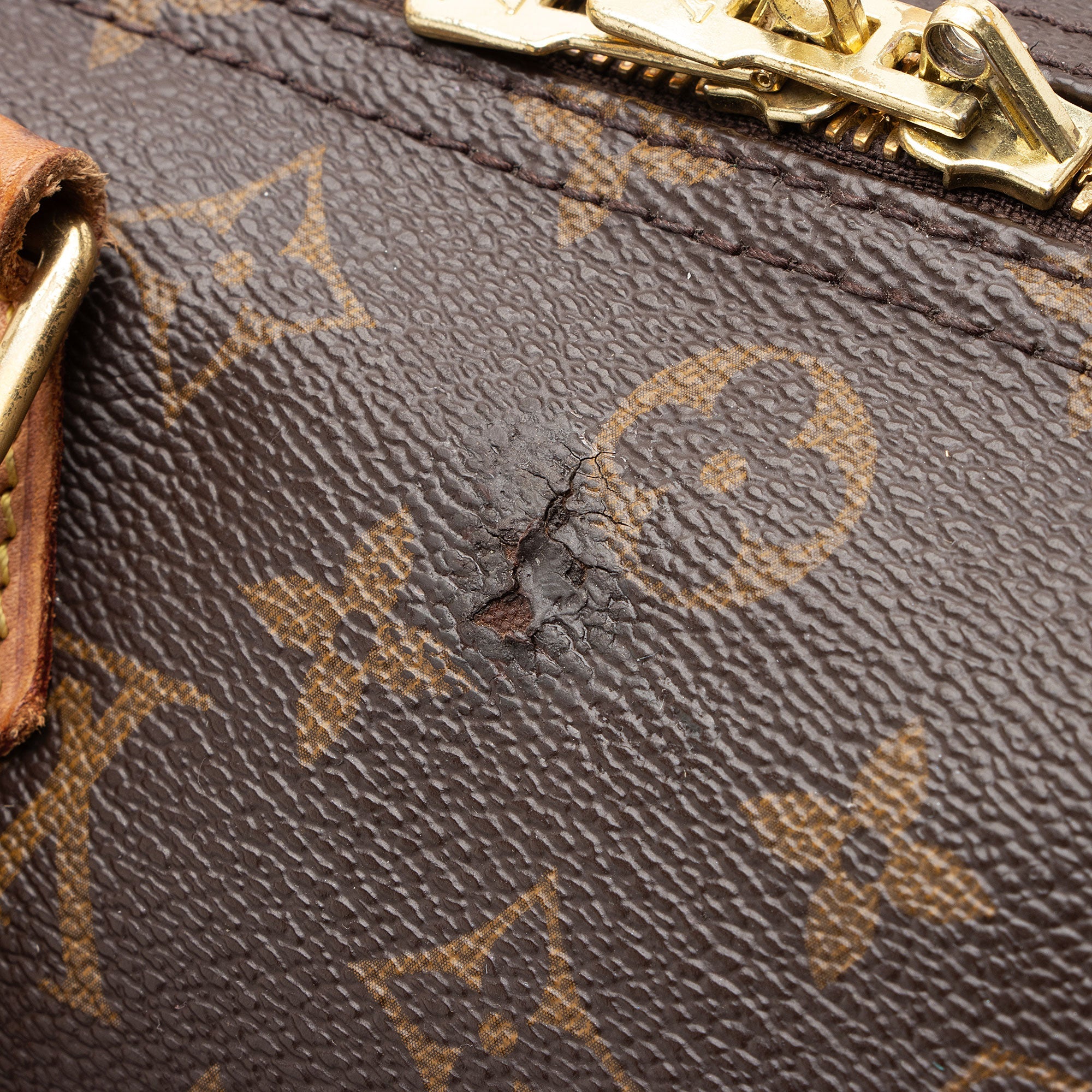 Louis Vuitton Monogram Canvas Speedy Bandouliere 30 Satchel