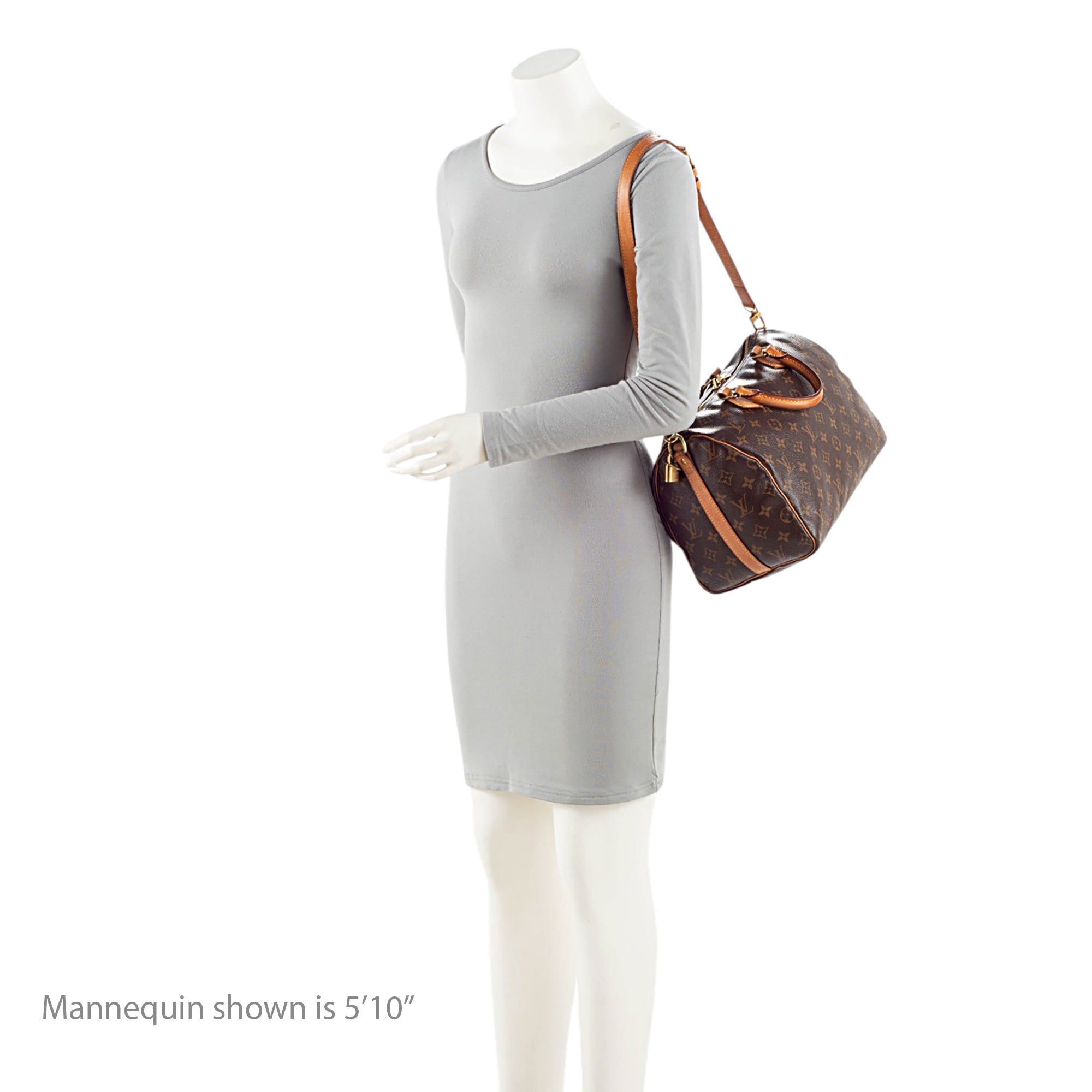 Louis Vuitton Monogram Canvas Speedy Bandouliere 30 Satchel