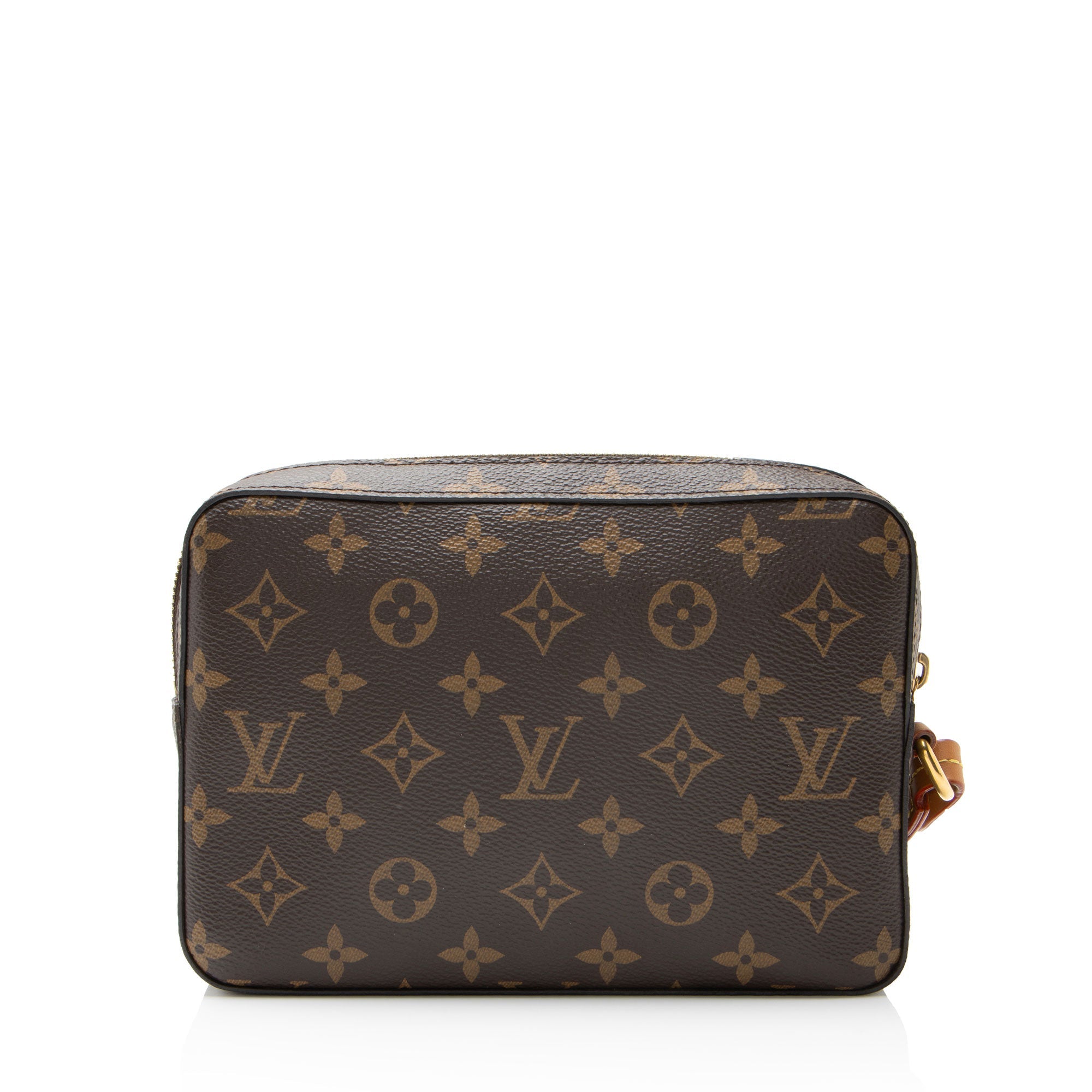 Louis Vuitton Monogram Canvas Studded Soft Trunk Pouch