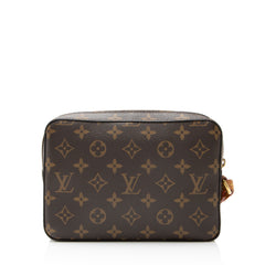 Louis Vuitton Monogram Canvas Studded Soft Trunk Pouch