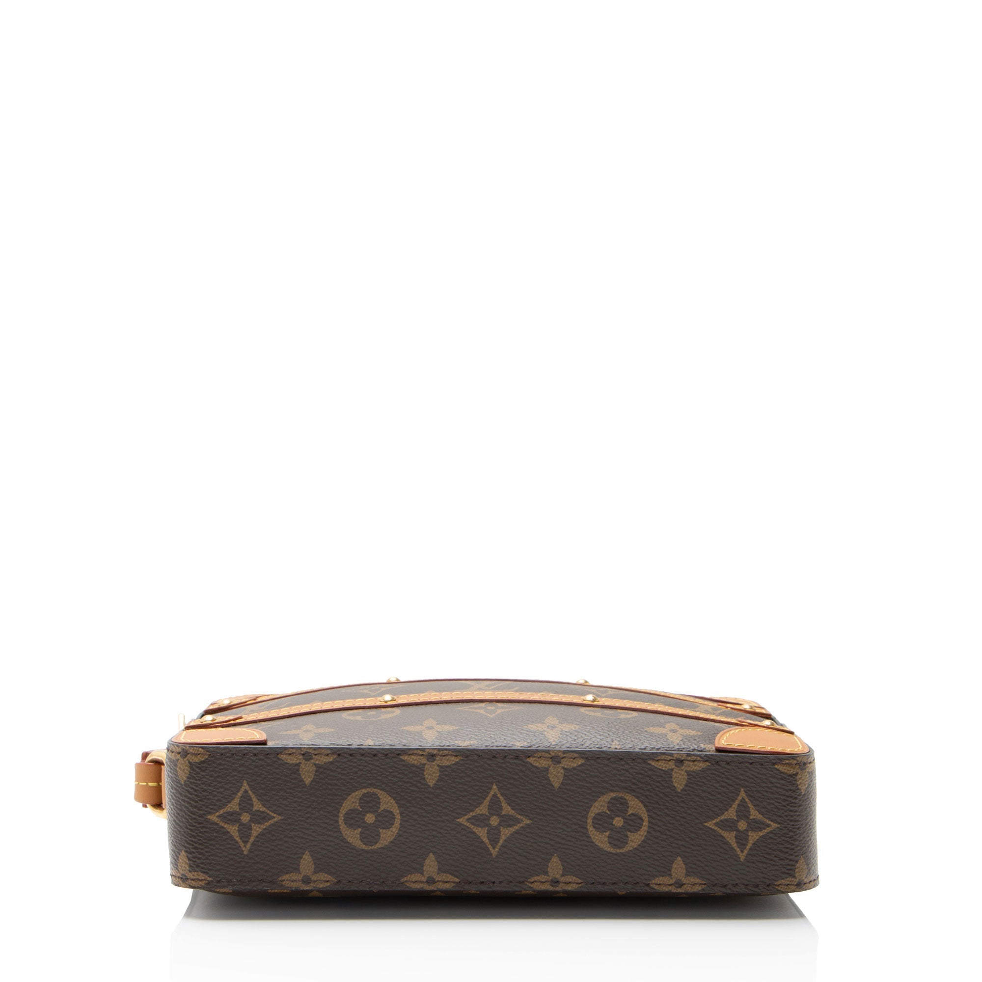 Louis Vuitton Monogram Canvas Studded Soft Trunk Pouch