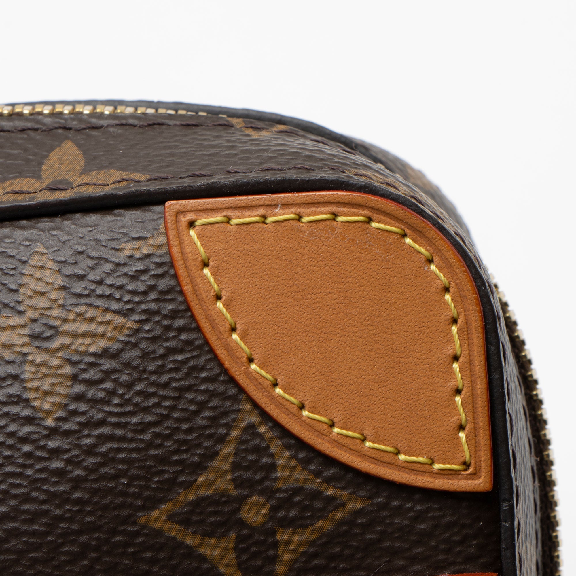 Louis Vuitton Monogram Canvas Studded Soft Trunk Pouch