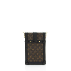 Louis Vuitton Monogram Canvas Vertical Trunk Pochette