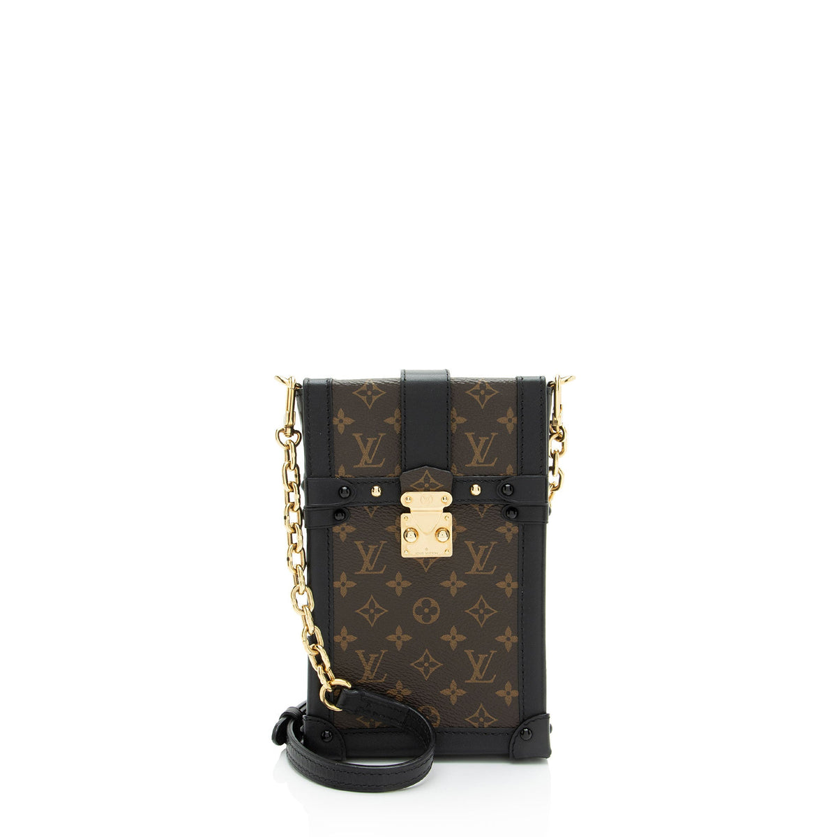 Louis Vuitton Monogram Canvas Vertical Trunk Pochette