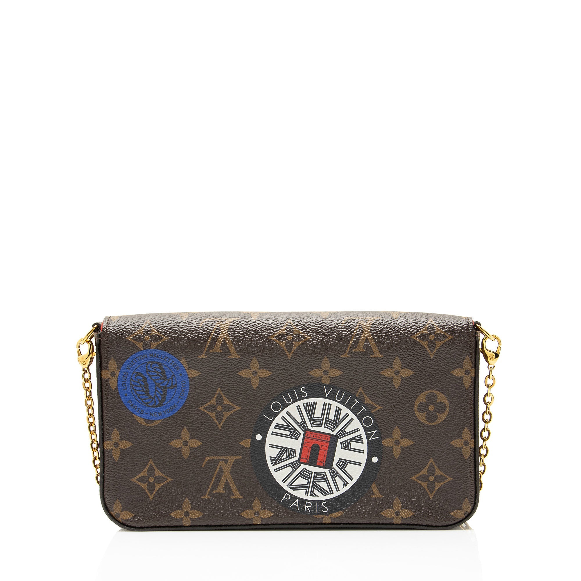 Louis Vuitton Monogram Canvas World Tour Felicie Pochette