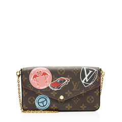 Louis Vuitton Monogram Canvas World Tour Felicie Pochette