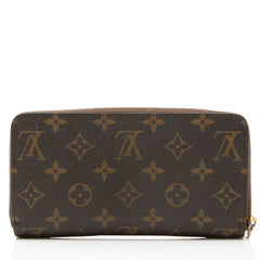 Louis Vuitton Monogram Canvas Zippy Wallet