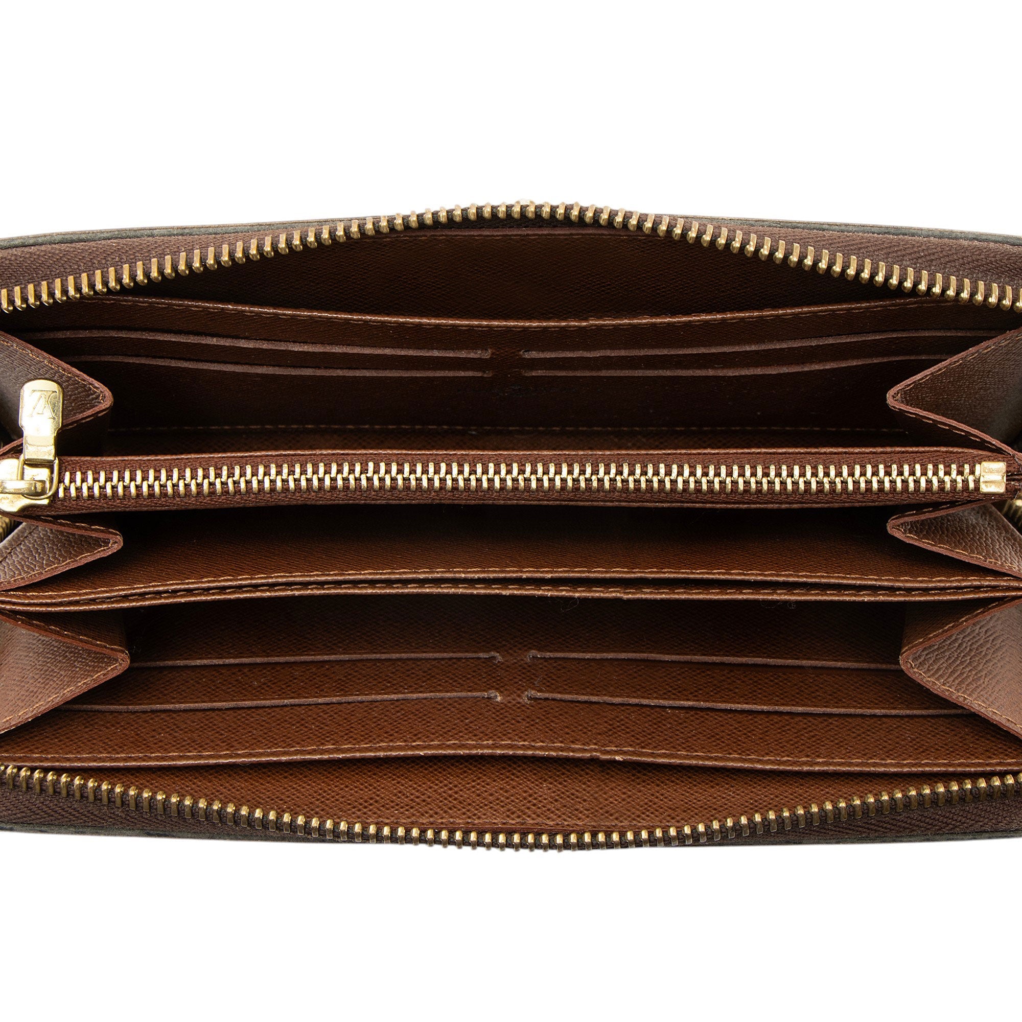 Louis Vuitton Monogram Canvas Zippy Wallet