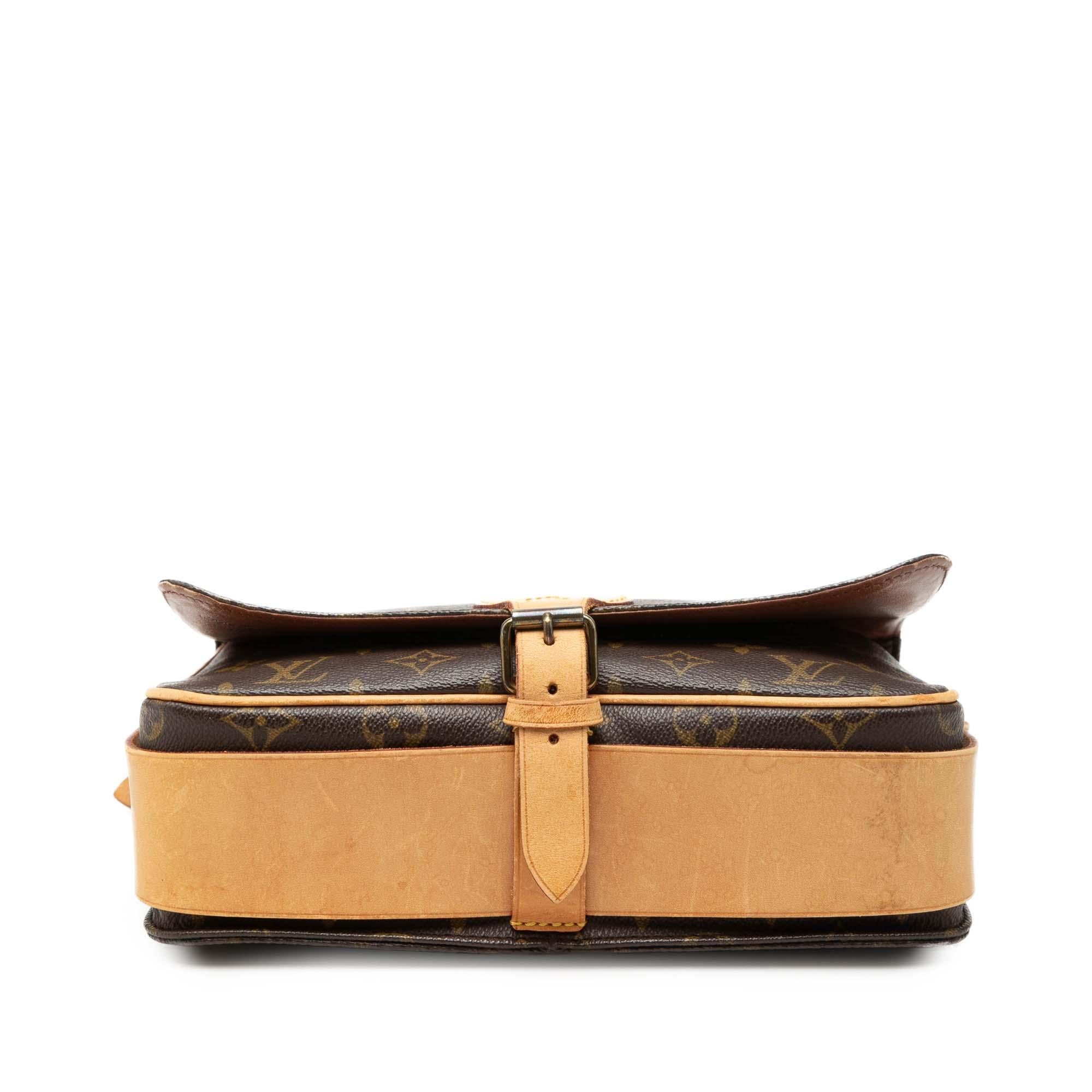 Louis Vuitton Monogram Cartouchiere GM