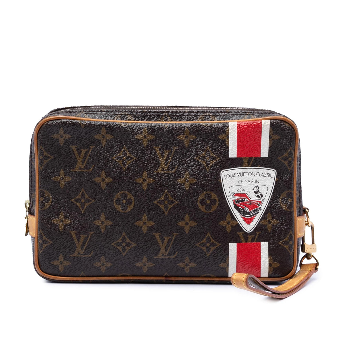 Louis Vuitton Monogram China Run Pavel Clutch