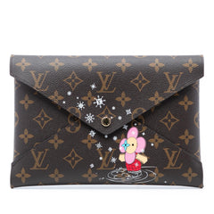 Louis Vuitton Monogram Christmas Animation Vivienne Kirigami Pochette GM