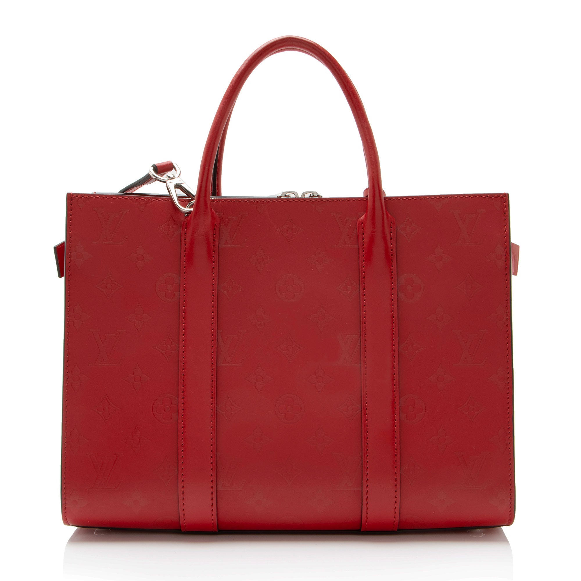 Louis Vuitton Monogram Cuir Plume Very MM Tote