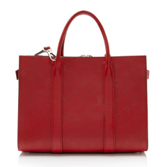 Louis Vuitton Monogram Cuir Plume Very MM Tote